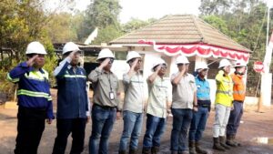 Manajamen Rimau Group yang turut serta dalam Upacara HUT ke-81 RI.