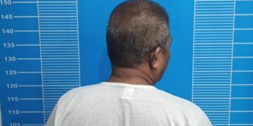 S alias U (55) yang diamankan.