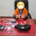 IRT berinisial H dan barang bukti yang diamankan. (ist)