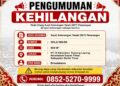 Pamflet pengumuman.