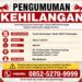 Pamflet pengumuman.