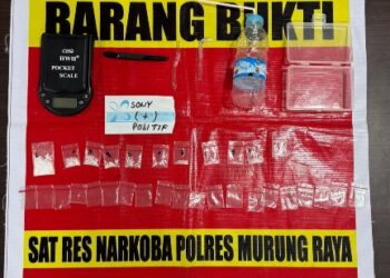 Barang bukti.