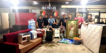 Jatanras Satreskrim Polresta Palangka Raya, mengungkap kasus pencurian dengan tersangka berinisial RG (30).
