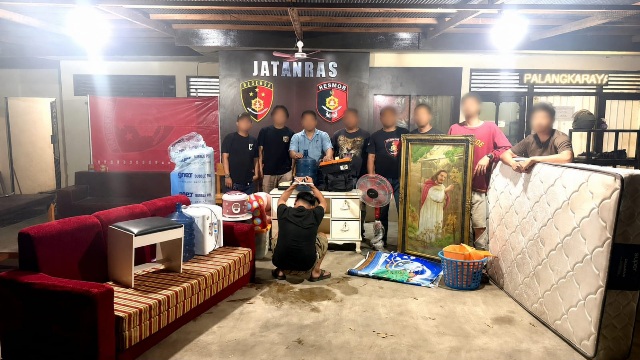 Jatanras Satreskrim Polresta Palangka Raya, mengungkap kasus pencurian dengan tersangka berinisial RG (30).