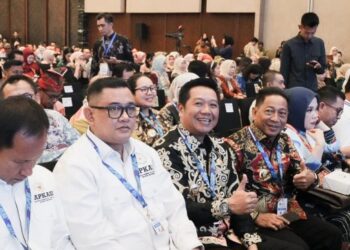 Wabup Barito Utara, Felix Sonadie Y. Tingan, menghadiri APKASI Otonomi Expo 2026.