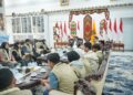 Juara 1 Lomba Cerdas Cermat (LCC) 4 Pilar MPR RI Tingkat Nasional Tahun 2026, ketika Ramah tamah bersama Gubernur Kalimantan Tengah H. Agustiar Sabran di Istana Isen Mulang, Sabtu (29/8/2026). (ist)