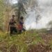 Penanganan kebakaran lahan RT 5 Desa Dayu, Kecamatan Karusen Janang, Sabtu (29/8/2026). (ist)