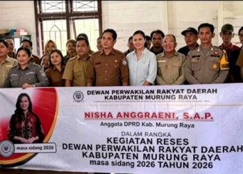 Anggota DPRD Kabupaten Murung Raya dari Fraksi PDI Perjuangan, Nisha Anggraeni, melaksanakan kegiatan Reses Masa Sidang II Tahun 2026.
