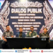 Ketua Komisi II DPRD Murung Raya, Bebie (kanan), mengikuti dialog publik tentang TJSLB yang diselenggarakan di Jakarta, Kamis (16/7/2026). (ist)