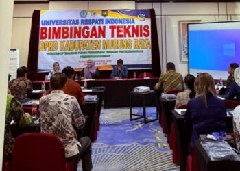 DPRD Murung Raya saaat mengikuti kegiatan Bimbingan Teknis (Bimtek) di Jakarta, Jumat (8/05/2026).
