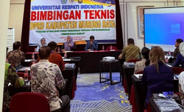 DPRD Murung Raya saaat mengikuti kegiatan Bimbingan Teknis (Bimtek) di Jakarta, Jumat (8/05/2026).