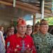 Ketua DPRD Kalteng, Arton S Dohong menghadiri Ritual Tiwah di Jalan G Obos VIII, Kota Palangka Raya, belum lama ini. (ist)