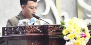 Juru Bicara Fraksi PDIP Kalteng, Ferry Khaidir.