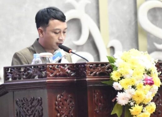 Juru Bicara Fraksi PDIP Kalteng, Ferry Khaidir.