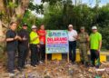 Ketua Komisi IV DPRD Kabupaten Kapuas, Arhensa Mullah Muhammad hadiri kegiatan penanaman pohon dan kerja bakti dalam rangka memperingati Hari Lingkungan Hidup Sedunia 2026 di kawasan Lapangan Eks Batalyon 631 Antang, Jalan Kalimantan, Kuala Kapuas, Sabtu (6/6/2026). (ist)
