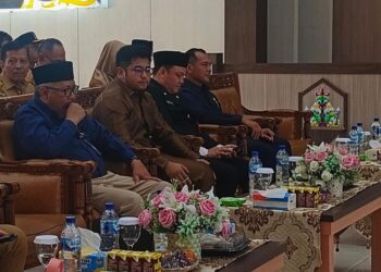 Anggota DPRD Kabupaten Kapuas, Arhensa Mullah Muhamad, hadiri pelantikan pejabat ASN Kapuas. (ist)