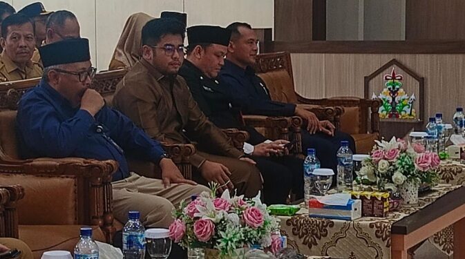 Anggota DPRD Kabupaten Kapuas, Arhensa Mullah Muhamad, hadiri pelantikan pejabat ASN Kapuas. (ist)