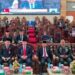 Wakil Ketua II DPRD Kabupaten Kapuas, Berinto, dan Wakil Bupati Kapuas Dodo, unsur Forkopimda, kepala perangkat daerah, serta anggota DPRD Kabupaten Kapuas ikuti Rapat Paripurna Istimewa dengan agenda mendengarkan Pidato Kenegaraan Presiden Republik Indonesia dalam rangka memperingati HUT ke-81 Kemerdekaan RI Tahun 2026, Jumat (14/8/2026). (ist)