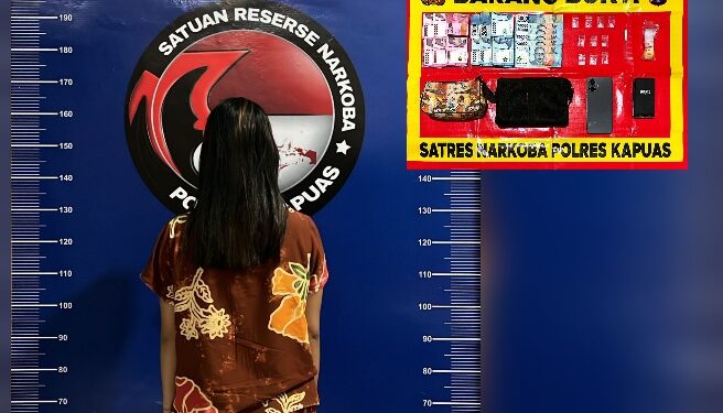 B (27) dan barang bukti yang diamankan.