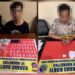 P (34) dan MA (26) beserta barang bukti.