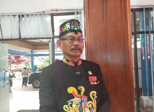 Anggota DPRD Kabupaten Kapuas, Thosibae Limin.