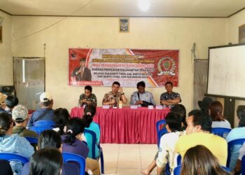 Anggota DPRD Provinsi Kalimantan Tengah, Dr. Ampera A.Y. Mebas, MM., MH., saat reses perorangan selama lima hari, 24-28 Agustus 2026.