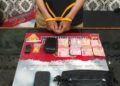 Barang bukti yang diamankan.