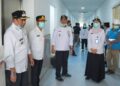 Bupati Barito Utara H. Shalahuddin turun langsung mengecek kondisi pelayanan di RSUD Muara Teweh, Rabu (2/9/2026).
