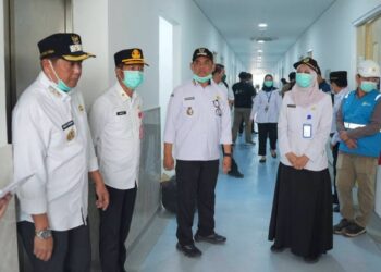 Bupati Barito Utara H. Shalahuddin turun langsung mengecek kondisi pelayanan di RSUD Muara Teweh, Rabu (2/9/2026).