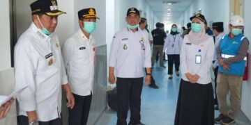 Bupati Barito Utara H. Shalahuddin turun langsung mengecek kondisi pelayanan di RSUD Muara Teweh, Rabu (2/9/2026).