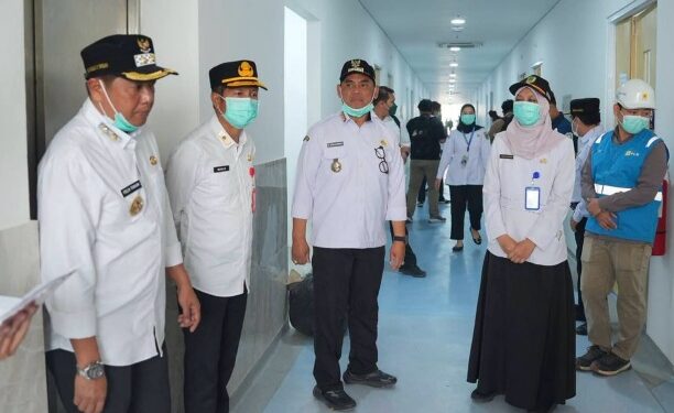 Bupati Barito Utara H. Shalahuddin turun langsung mengecek kondisi pelayanan di RSUD Muara Teweh, Rabu (2/9/2026).