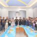 Kapolres Barito Selatan, AKBP Jecson R. Hutapea, S.I.K., M.H., dan jajaran PWI Barito Selatan usai silahturahmi.