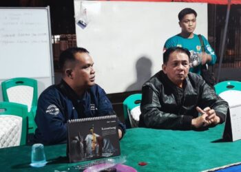 Bupati Bartim, M. Yamin, mengecek Posko Karhutla, Minggu (6/9/2026).