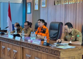 Bupati Bartim, M. Yamin, dalam Rapat Tim Anggaran Pemerintah Daerah (TAPD), Senin (7/9/2026).