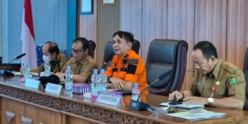 Bupati Bartim, M. Yamin, dalam Rapat Tim Anggaran Pemerintah Daerah (TAPD), Senin (7/9/2026).