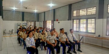 Pendidikan Moralitas bertajuk “Who Am I” yang diikuti jajaran petugas dan warga binaan, Selasa (8/9/2026). (ist)