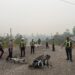 Kasat Lantas Polres Gunung Mas Iptu Erry Setiawan, S.H., M.H., beserta jajaran saat melaksanakan Latkatpuan serta di TPTKP kecelakaan lalu lintas, Rabu (9/9/2026) pagi. (ist)