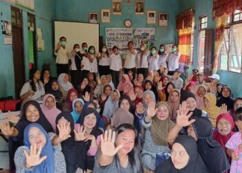 Tracing TB Terintegrasi CKG dilaksanakan di salah satu titik Kabupaten Barito Timur.