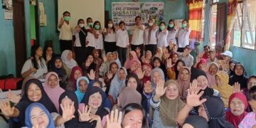 Tracing TB Terintegrasi CKG dilaksanakan di salah satu titik Kabupaten Barito Timur.