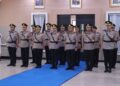 Serah terima jabatan sejumlah kapolres di wilayah Polda Kalteng, Rabu (9/9/2026). (ist)