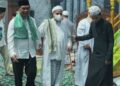 Bupati Barito Utara, H. Shalahuddin, bersama Ulama Al Munshif Al Habib Abdul Rahman bin Muhammad As Segaf dari Seiwun, Hadramaut.