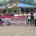 Bhabinkamtibmas Polsek Awang yang aktif untuk mensosialisasikan larangan bakar lahan dan maklumat Kapolda Kalteng, Jumat (25/9/2026).