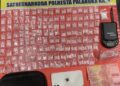Barang bukti yang diamankan.
