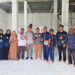 Anggota DPRD Kabupaten Kapuas, Rahmad Jainudin, berpose bersama mahasiswa KKN dari Sekolah Tinggi Agama Islam (STAI). (ist)