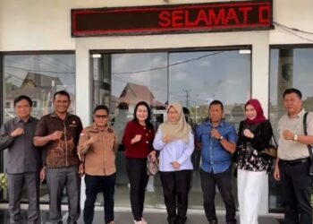 Komisi I DPRD Kabupaten Kapuas, saat mengunjungi Badan Kepegawaian Daerah Provinsi Kalimantan Tengah. (ist)