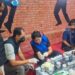 Razia dan pemeriksaan urine pada beberapa THM yang ada di Palangka Raya, Minggu (18/10/2026). (ist)