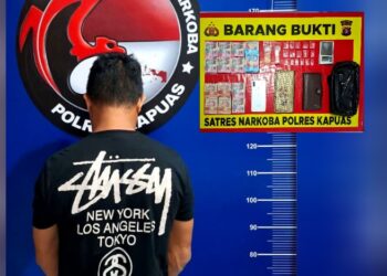 B (47) dan barang bukti.