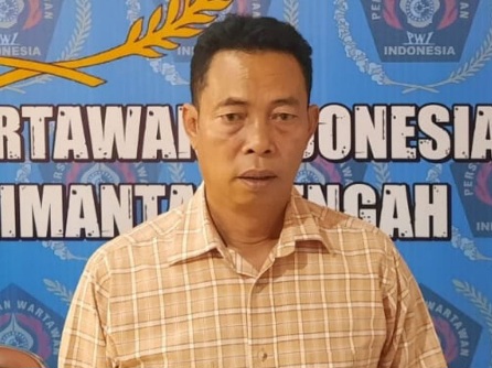 Ketua PWI Kalteng, M. Zainal.