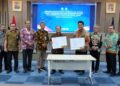 Bupati Barito Utara, H. Shalahuddin, usai penandatanganan Nota Kesepakatan antara Pemkab Barito Utara dan Badan Pengembangan dan Pembinaan Bahasa di Jakarta, Selasa (29/9/2026). (ist)