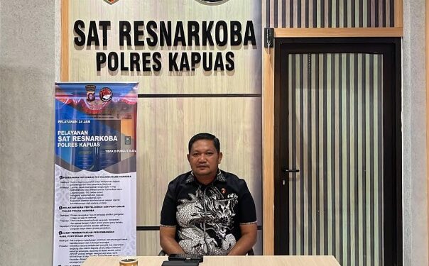 Kasat Resnarkoba AKP Budi Utomo.